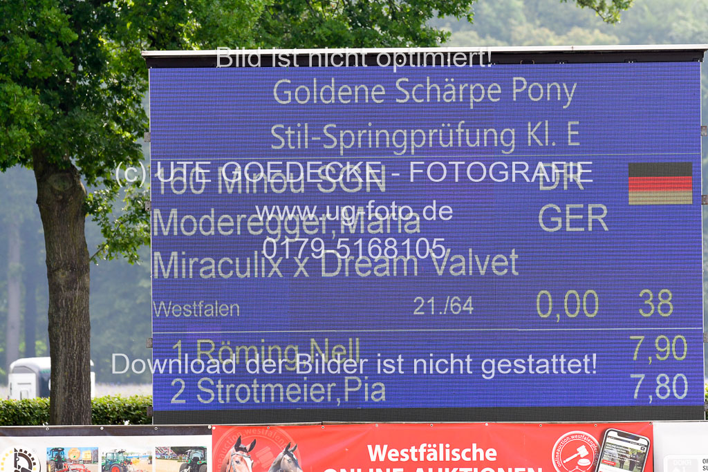 Goldene Schärpe 2021  in Münster Handorf | 04072021 - Springen 1 Abt_125 