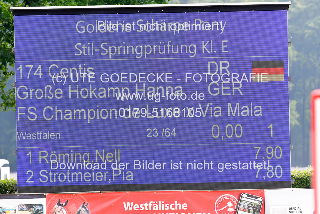 Goldene Schärpe 2021  in Münster Handorf | 04072021 - Springen 1 Abt_142 