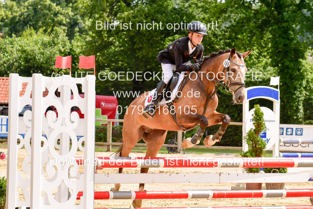 Goldene Schärpe 2021 in Münster Handorf | 04072021 - Springen 1 Abt_439