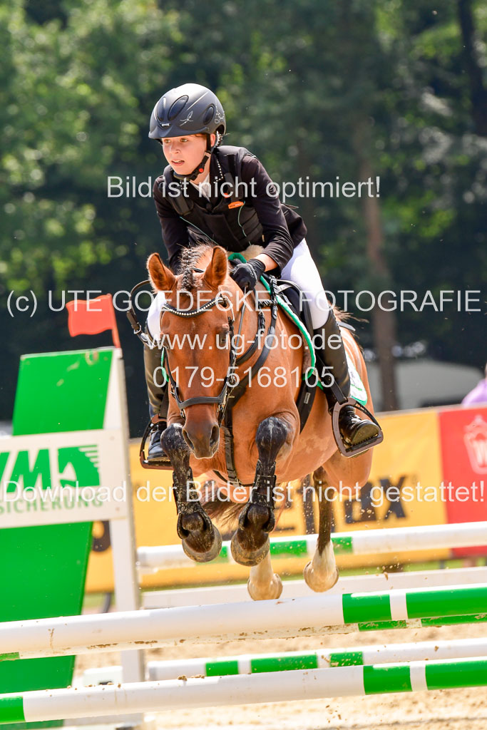 Goldene Schärpe 2021 in Münster Handorf | 04072021 - Springen 1 Abt_445