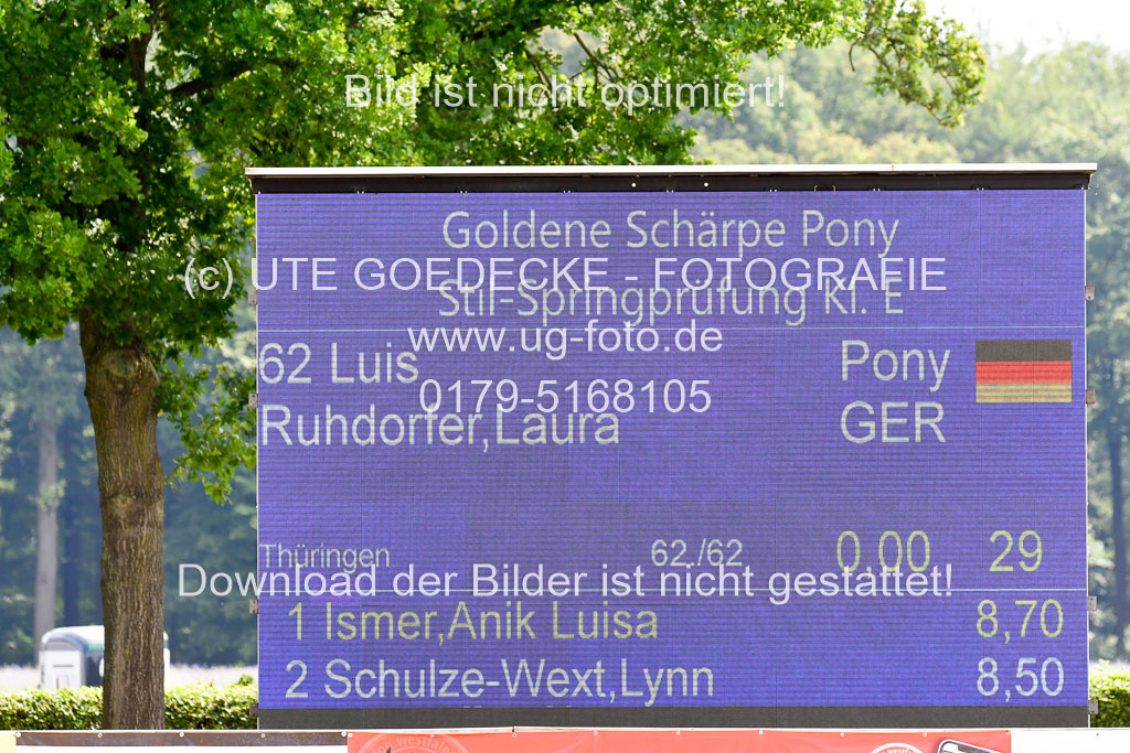 Goldene Schärpe 2021  in Münster Handorf | 04072021 - Springen 1 Abt_474 