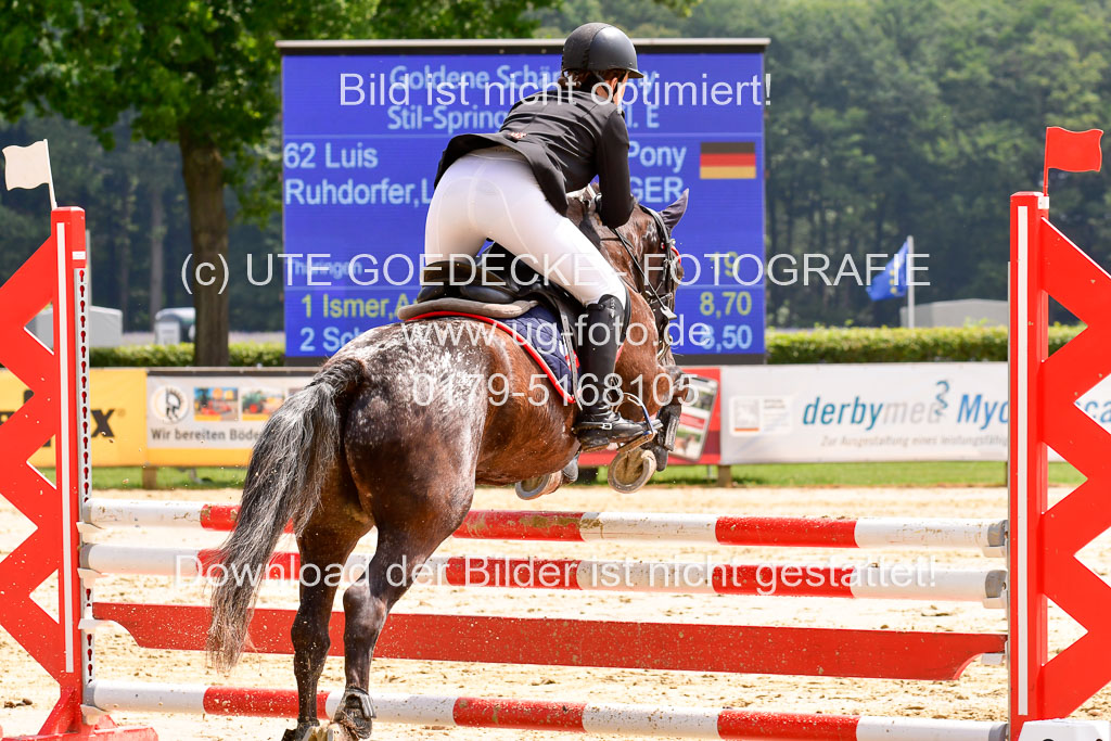 Goldene Schärpe 2021 in Münster Handorf | 04072021 - Springen 1 Abt_476