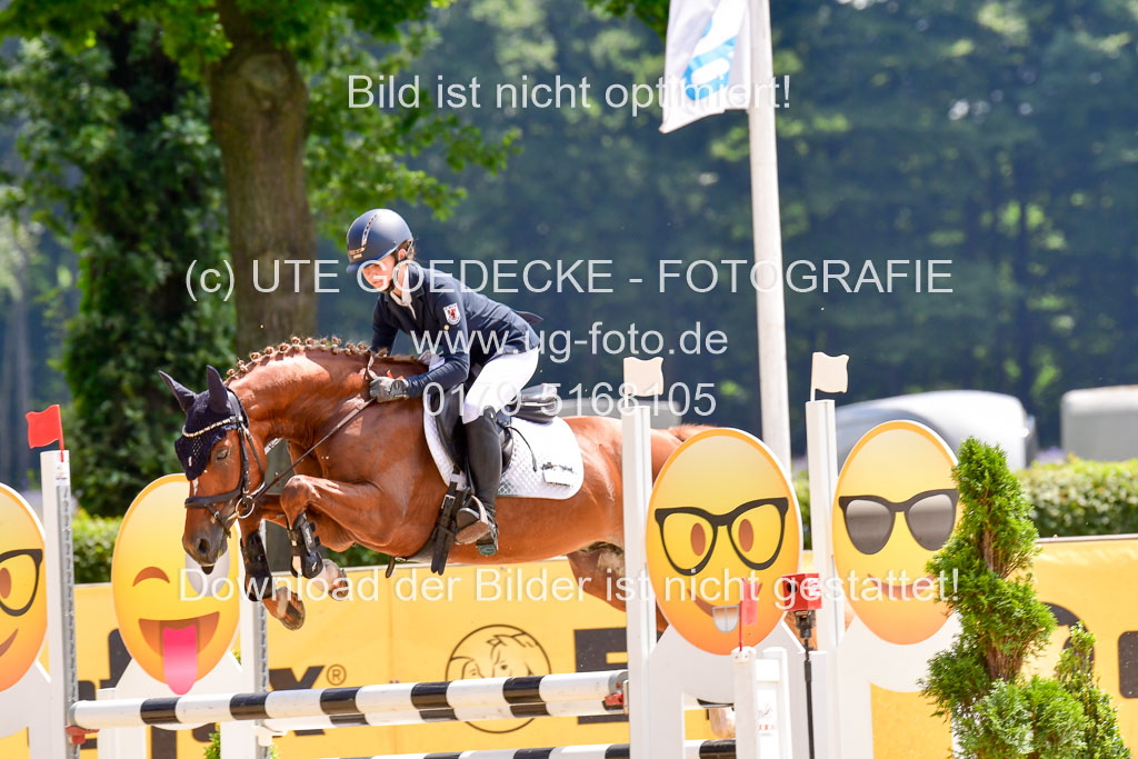 Goldene Schärpe 2021 in Münster Handorf | 04072021 - Springen 1 Abt_483