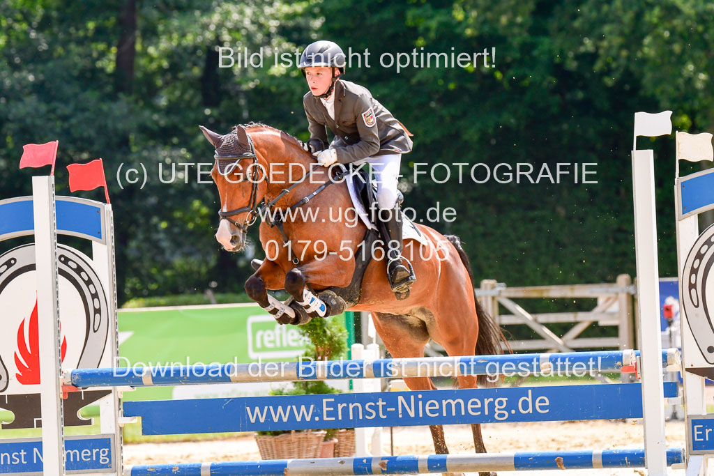 Goldene Schärpe 2021 in Münster Handorf | 04072021 - Springen 1 Abt_504