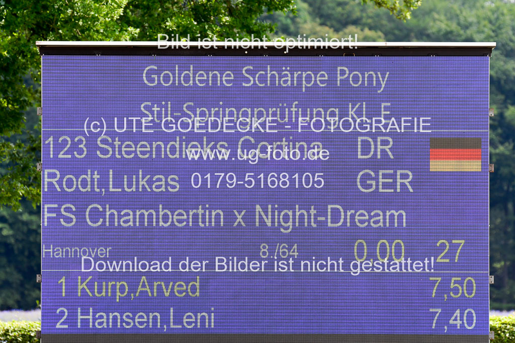 Goldene Schärpe 2021  in Münster Handorf | 04072021 - Springen 1 Abt_542 