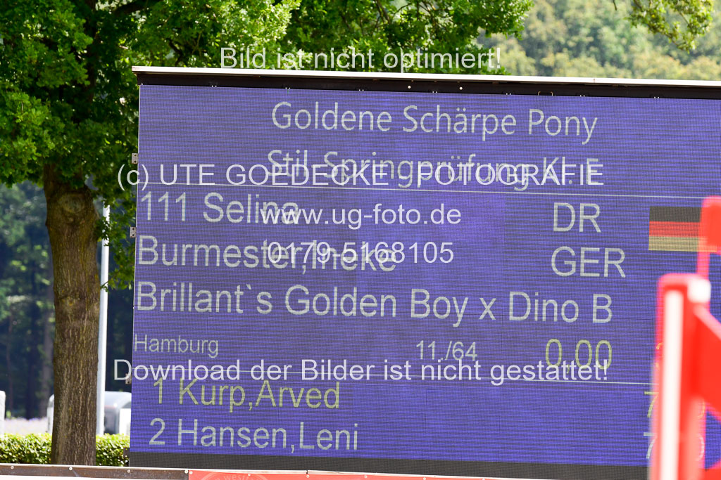 Goldene Schärpe 2021 in Münster Handorf | 04072021 - Springen 1 Abt_573