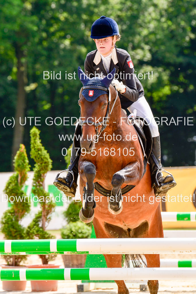 Goldene Schärpe 2021 in Münster Handorf | 04072021 - Springen 1 Abt_578