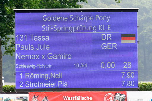 Goldene Schärpe 2021  in Münster Handorf | 04072021 - Springen 1 Abt_042 