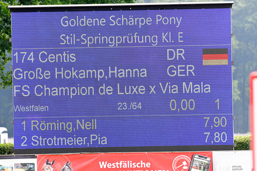 Goldene Schärpe 2021  in Münster Handorf | 04072021 - Springen 1 Abt_142 