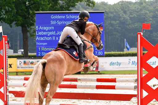 Goldene Schärpe 2021  in Münster Handorf | 04072021 - Springen 1 Abt_159 