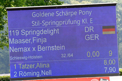 Goldene Schärpe 2021  in Münster Handorf | 04072021 - Springen 1 Abt_214 