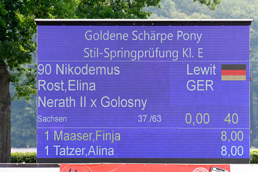 Goldene Schärpe 2021  in Münster Handorf | 04072021 - Springen 1 Abt_257 