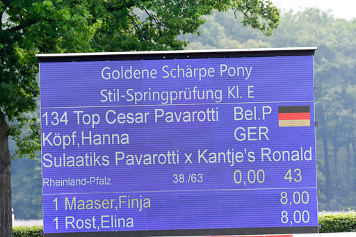 Goldene Schärpe 2021  in Münster Handorf | 04072021 - Springen 1 Abt_264 