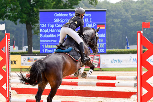 Goldene Schärpe 2021  in Münster Handorf | 04072021 - Springen 1 Abt_266 