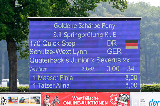 Goldene Schärpe 2021  in Münster Handorf | 04072021 - Springen 1 Abt_273 