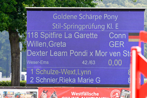 Goldene Schärpe 2021  in Münster Handorf | 04072021 - Springen 1 Abt_301 