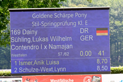 Goldene Schärpe 2021  in Münster Handorf | 04072021 - Springen 1 Abt_433 