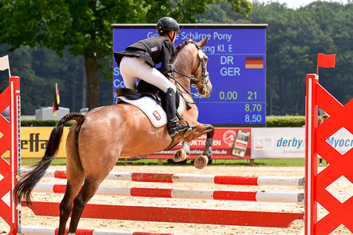 Goldene Schärpe 2021  in Münster Handorf | 04072021 - Springen 1 Abt_435 