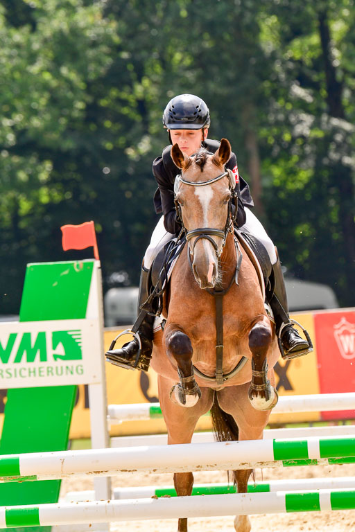 Goldene Schärpe 2021  in Münster Handorf | 04072021 - Springen 1 Abt_437 