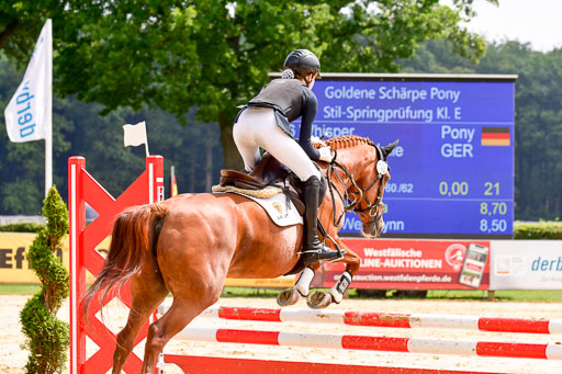 Goldene Schärpe 2021  in Münster Handorf | 04072021 - Springen 1 Abt_460 