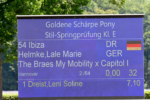 Goldene Schärpe 2021  in Münster Handorf | 04072021 - Springen 1 Abt_490 