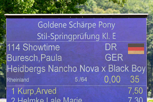 Goldene Schärpe 2021  in Münster Handorf | 04072021 - Springen 1 Abt_514 