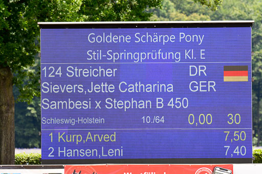 Goldene Schärpe 2021  in Münster Handorf | 04072021 - Springen 1 Abt_562 
