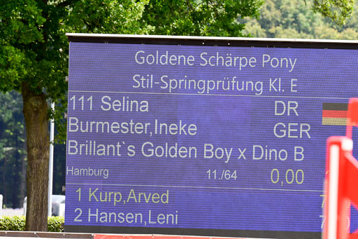 Goldene Schärpe 2021  in Münster Handorf | 04072021 - Springen 1 Abt_573 