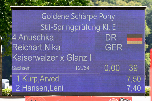 Goldene Schärpe 2021  in Münster Handorf | 04072021 - Springen 1 Abt_583 