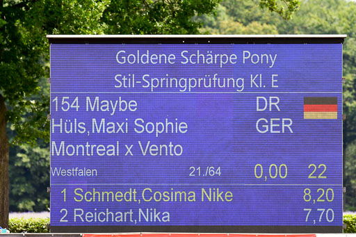 Goldene Schärpe 2021  in Münster Handorf | 04072021 - Springen 2 Abt_058 