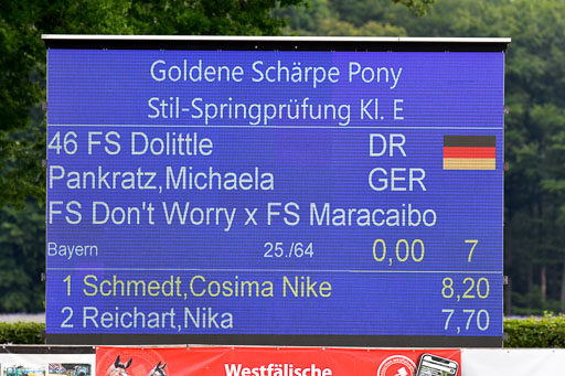 Goldene Schärpe 2021  in Münster Handorf | 04072021 - Springen 2 Abt_099 