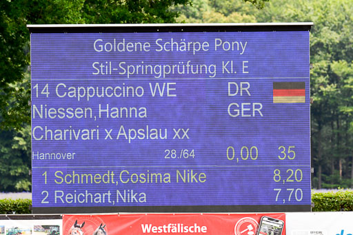 Goldene Schärpe 2021  in Münster Handorf | 04072021 - Springen 2 Abt_118 