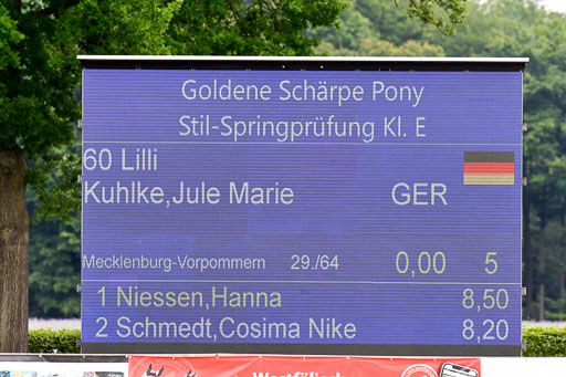 Goldene Schärpe 2021  in Münster Handorf | 04072021 - Springen 2 Abt_129 