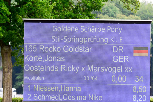 Goldene Schärpe 2021  in Münster Handorf | 04072021 - Springen 2 Abt_138 