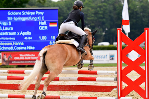 Goldene Schärpe 2021  in Münster Handorf | 04072021 - Springen 2 Abt_163 