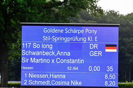Goldene Schärpe 2021  in Münster Handorf | 04072021 - Springen 2 Abt_219 