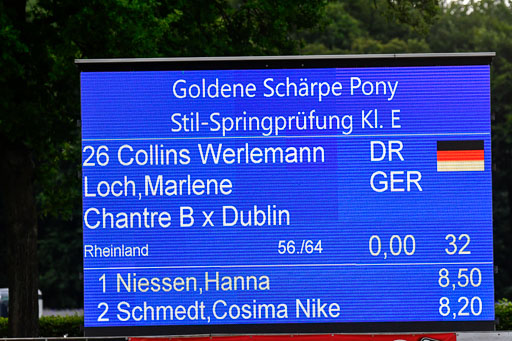 Goldene Schärpe 2021  in Münster Handorf | 04072021 - Springen 2 Abt_251 