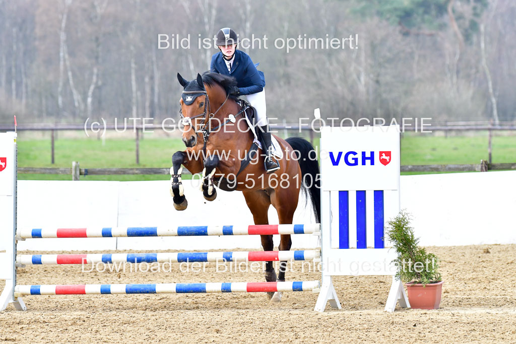 Reitsportzentrum Bremervörde  9.4.21 | 090421 Springen A1_207 
