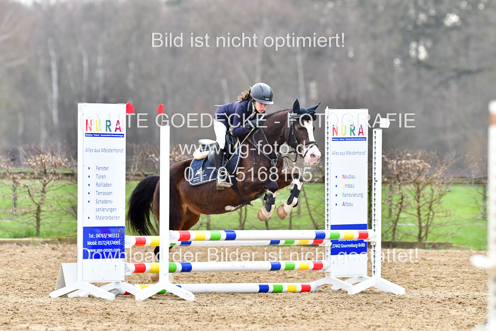 Reitsportzentrum Bremervörde  8.4.21 | 080421 Stilspring WB _157 
