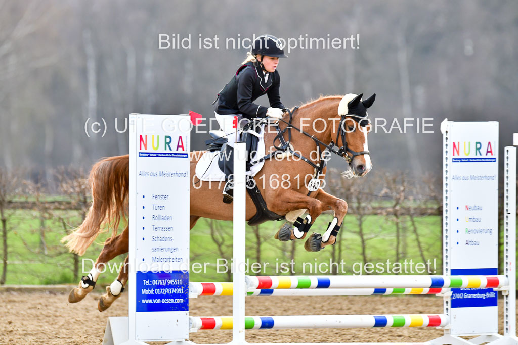 Reitsportzentrum Bremervörde  8.4.21 | 080421 Stilspring WB _282 