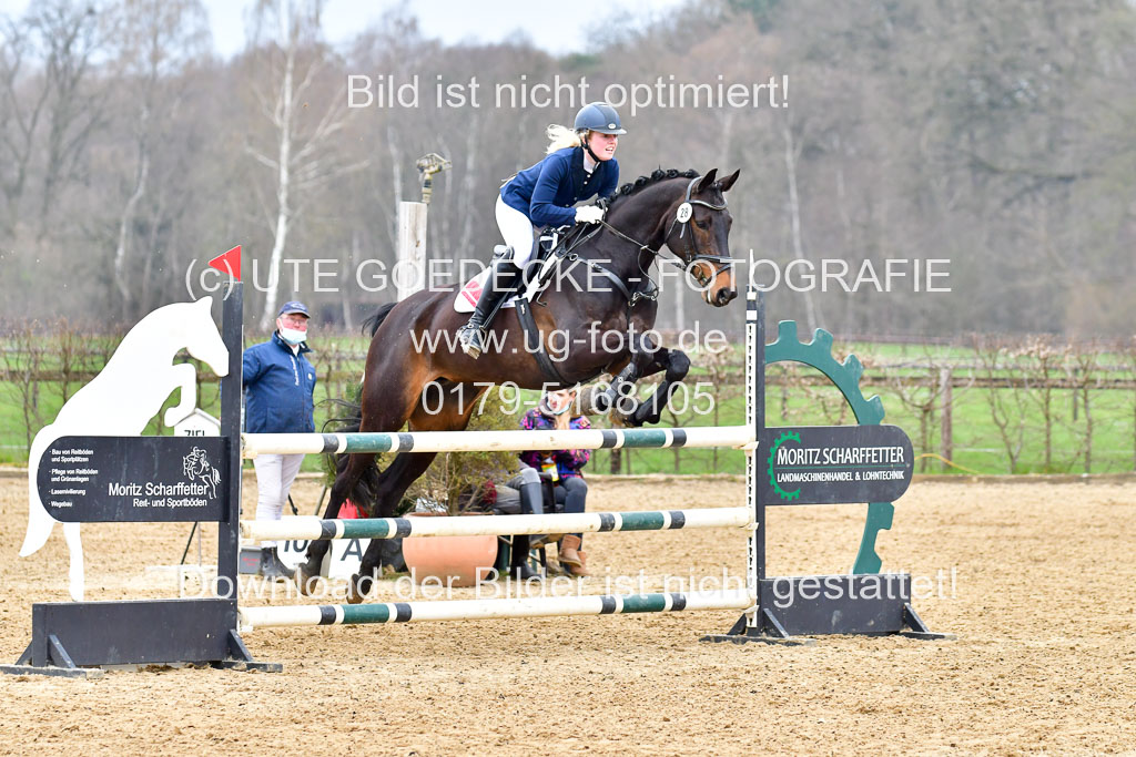 Reitsportzentrum Bremervörde 9.4.21 | 090421 Springen L_023