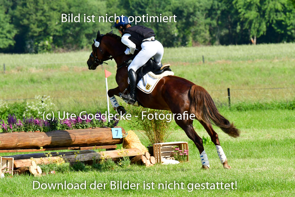 Goldene Schärpe Ponys in Löningen 4+5.6.22 | 04062022 - Gelände 1 Abt _0112