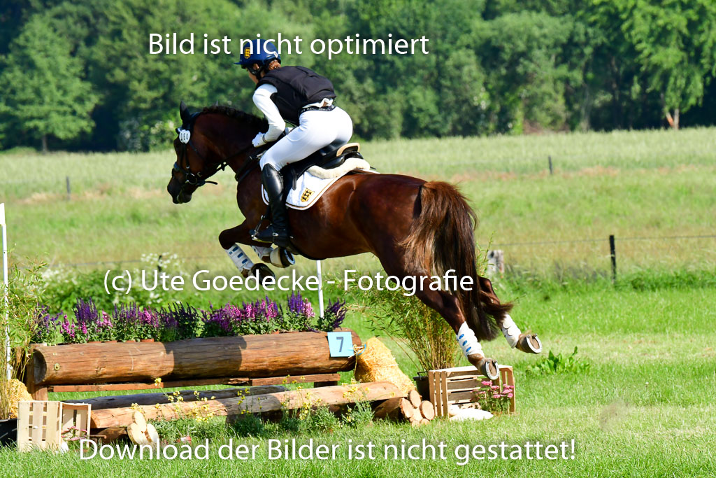Goldene Schärpe Ponys in Löningen 4+5.6.22 | 04062022 - Gelände 1 Abt _0113
