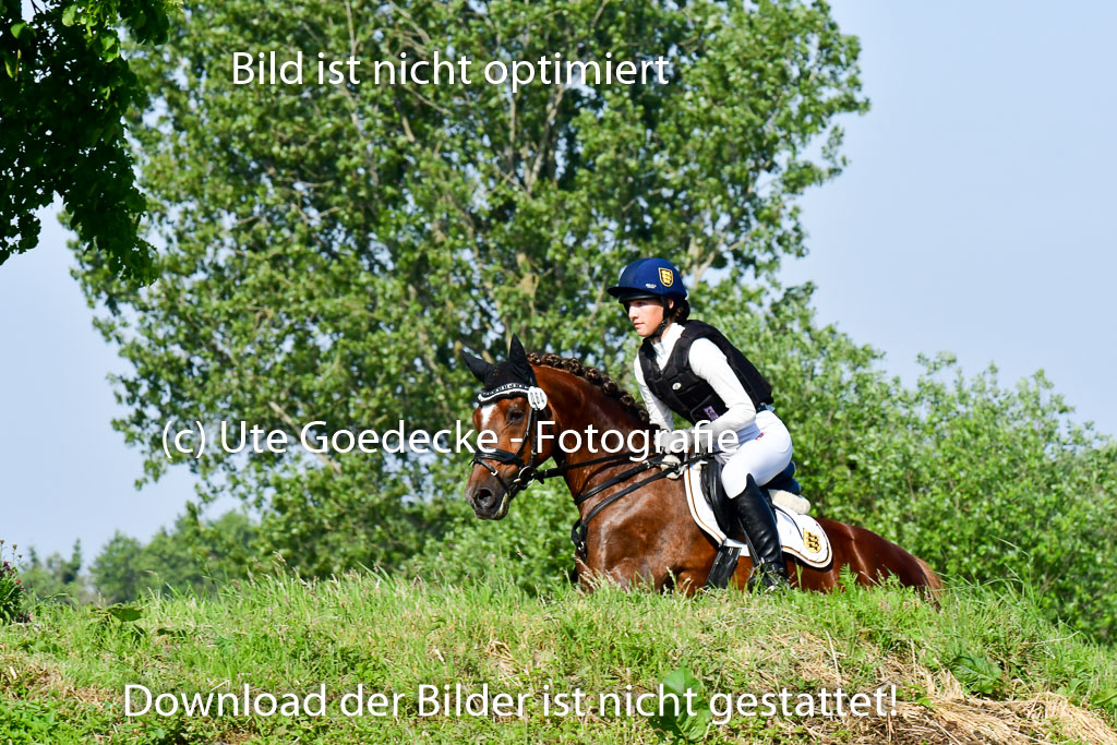 Goldene Schärpe Ponys in Löningen 4+5.6.22 | 04062022 - Gelände 1 Abt _0122