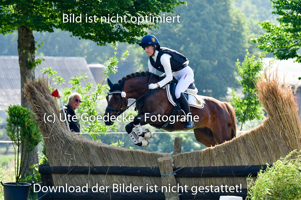 Goldene Schärpe Ponys in Löningen 4+5.6.22 | 04062022 - Gelände 1 Abt _0125