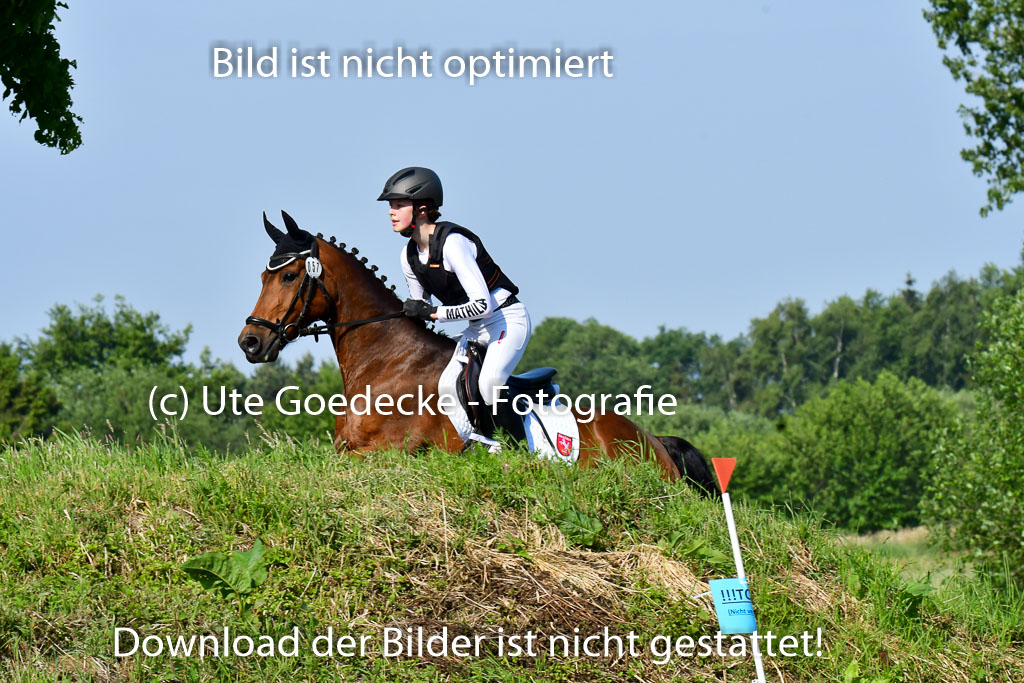 Goldene Schärpe Ponys in Löningen 4+5.6.22 | 04062022 - Gelände 1 Abt _0184