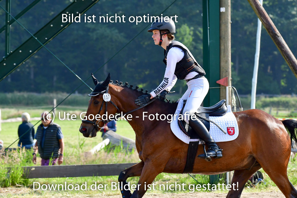 Goldene Schärpe Ponys in Löningen 4+5.6.22 | 04062022 - Gelände 1 Abt _0190