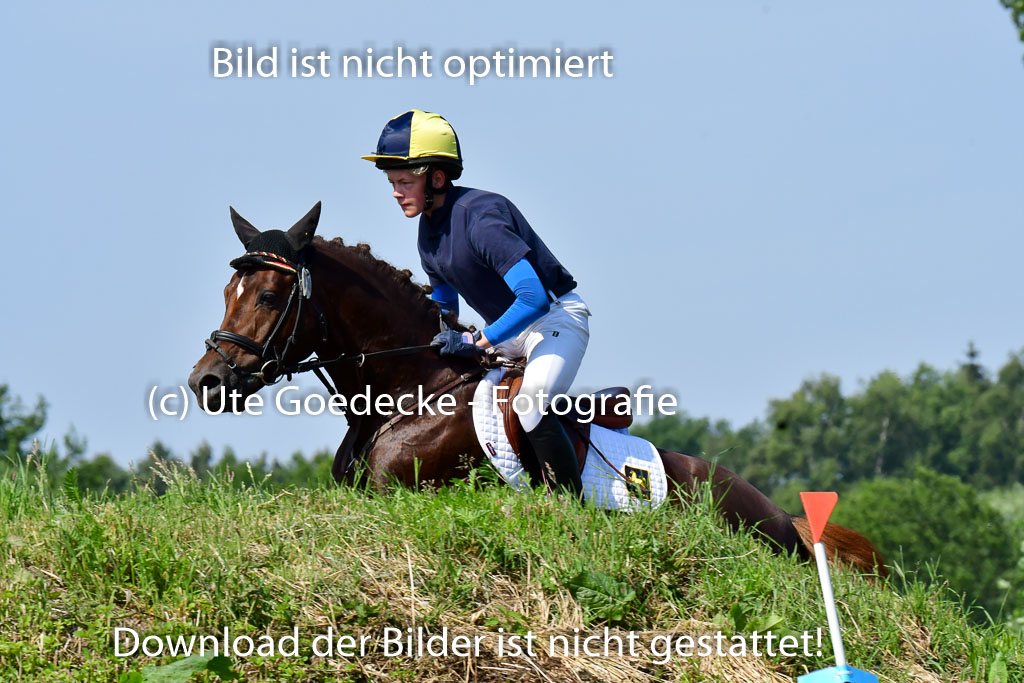 Goldene Schärpe Ponys in Löningen 4+5.6.22 | 04062022 - Gelände 1 Abt _0551