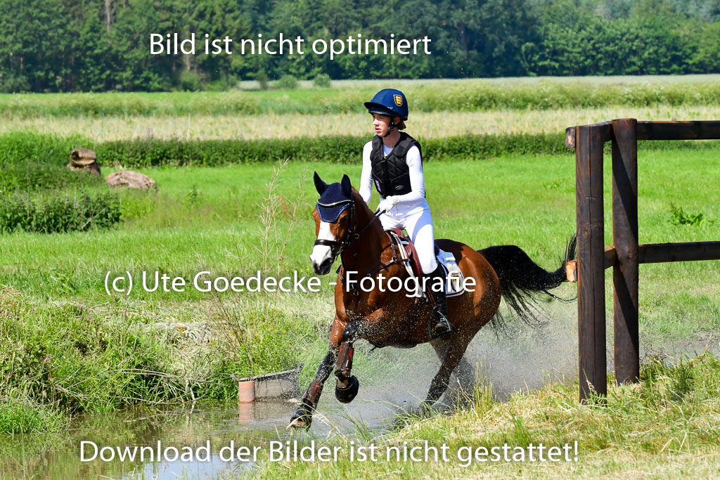 Goldene Schärpe Ponys in Löningen 4+5.6.22 | 04062022 - Gelände 1 Abt _0580