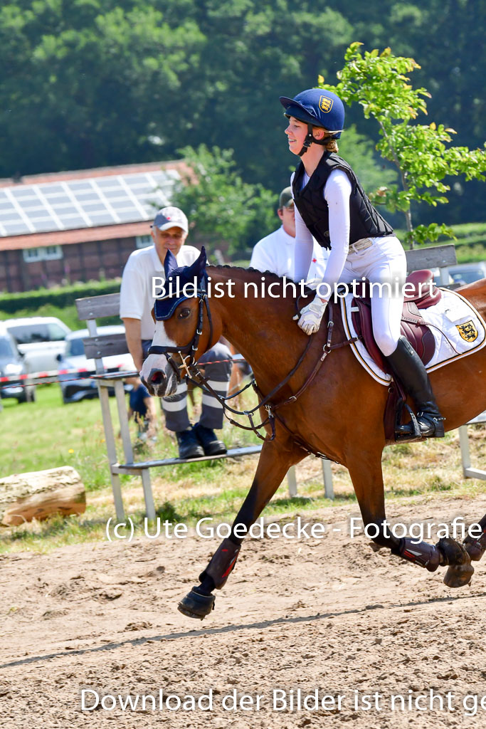 Goldene Schärpe Ponys in Löningen  4+5.6.22 | 04062022 - Gelände 1 Abt _0595 
